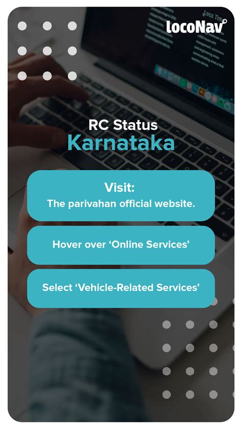 karnataka rc smart card details|RC Status in Karnataka: How to Check .